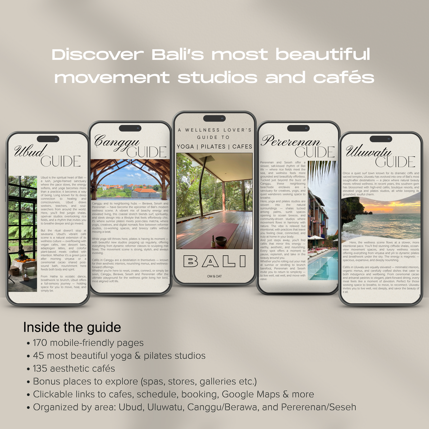 A Wellness Lover's Guide to Yoga, Pilates & Cafes in Bali
