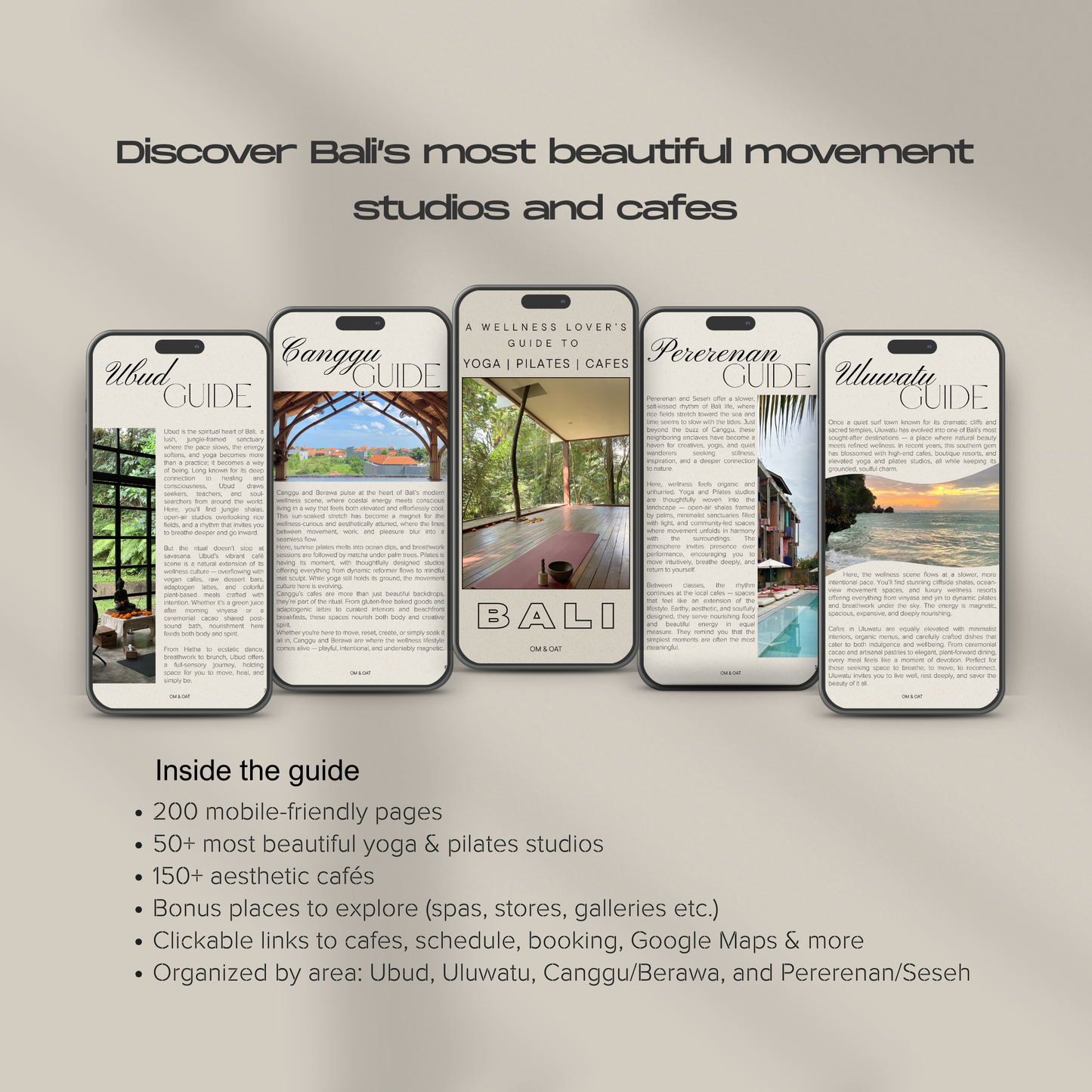 A Wellness Lover's Guide to Yoga, Pilates & Cafes in Bali